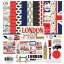 Carta Bella London Scrapbook papírkészlet 12" (30 cm) Collection Kit (1 csomag)