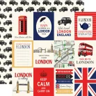 Carta Bella London Scrapbook papírkészlet 12" (30 cm) Collection Kit (1 csomag)