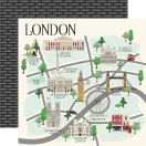 Carta Bella London Scrapbook papírkészlet 12" (30 cm) Collection Kit (1 csomag)