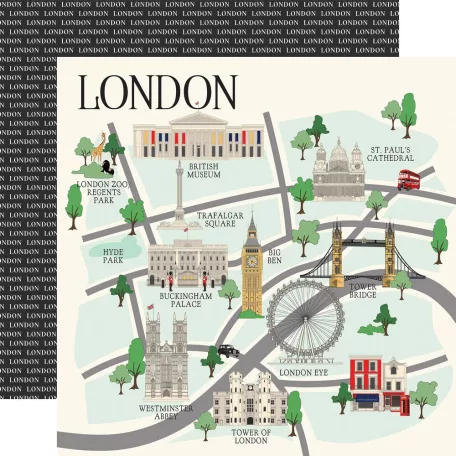 Carta Bella London Scrapbook papírkészlet 12" (30 cm) Collection Kit (1 csomag)