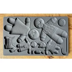   IOD Ginger & Spice Öntőforma 6″X10″ (15 x 25 cm) IOD Decor Mould (1 db) (1 db)