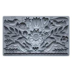   IOD Primitive Öntőforma 6″X10″ (15 x 25 cm) IOD Decor Mould (1 db) (1 db)