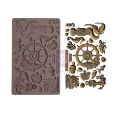   Prima Marketing A Mermaid's Tale Öntőforma 5″X8″ Décor Mould (1 db)