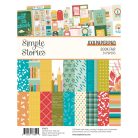 Simple Stories Book Fair Papírkészlet Paper Pad 6"x8" 24 lap
