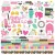 Simple Stories Crafty Babe Matrica Cardstock Stickers 12" (30 cm) 1 ív
