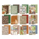 Simple Stories Simple Vintage Woodlands Papírkészlet Paper Pad 6"x8" 24 lap