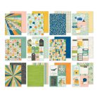 Simple Stories Happy Travels Papírkészlet Paper Pad 6"x8" 24 lap