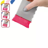   Sizzix Studio textúrázó eszköz – 7,6 × 7,6 cm, szürke (1 db)