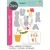 Sizzix Bunny Bits & Blooms #2 Vágósablon Thinlits Die Set  (1 csomag)