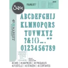 Sizzix Fine Line Alpha 02 Vágósablon Framelits Die Set  (1 csomag)