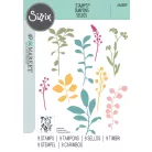Sizzix Fine Stems 01 Szilikonbélyegző Clear Stamps (1 csomag)