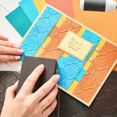   Sizzix Textures From Afar 3D Domborító mappa 3D Textured Impressions  (1 db)