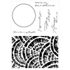 Sizzix Creative Coordinations, Radiance Vágósablon, bélyegzővel Framelits Die & Stamps (1 csomag)