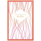 Sizzix Creative Coordinations, Live Wire Vágósablon, bélyegzővel Framelits Die & Stamps (1 csomag)