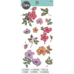   Sizzix Wildflower Botanicals Szilikonbélyegző Clear Stamps (1 csomag)