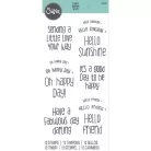 Sizzix Sending a Little Love Set Szilikonbélyegző Clear Stamps (1 csomag)