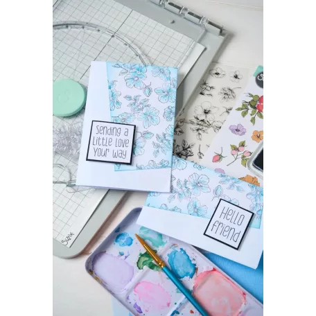 Sizzix Sending a Little Love Set Szilikonbélyegző Clear Stamps (1 csomag)