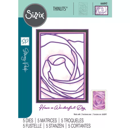 Sizzix Belle of the Ball Vágósablon Thinlits Die Set  (1 csomag)