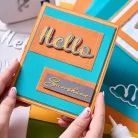 Sizzix Fanciful Reversed, Renee Deco Rectangles Vágósablon Framelits Die Set  (1 csomag)