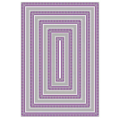 Sizzix Fanciful Reversed, Renee Deco Rectangles Vágósablon Framelits Die Set  (1 csomag)