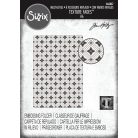 Sizzix Vault Diamonds Domborító mappa Tim Holtz Multi-Level Textured Impressions (1 db)