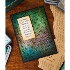   Sizzix Vault Diamonds Domborító mappa Tim Holtz Multi-Level Textured Impressions (1 db)