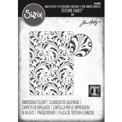   Sizzix Vault Flourish Domborító mappa Tim Holtz Multi-Level Textured Impressions (1 db)