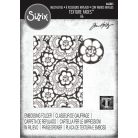 Sizzix Vault Lace Domborító mappa Tim Holtz Multi-Level Textured Impressions (1 db)