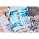Sizzix Dreamscape Szilikonbélyegző és Stencil Clear Stamps & Stencil (1 csomag)