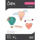 Sizzix Up and Away Szilikonbélyegző Clear Stamps (1 csomag)