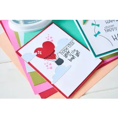   Sizzix Up and Away Szilikonbélyegző Clear Stamps (1 csomag)