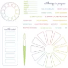 Sizzix Swatch Cards Szilikonbélyegző Clear Stamps (1 csomag)