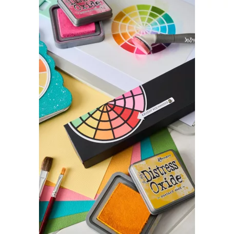 Sizzix Color Wheel Stencil Layered Stencil (3 db)