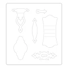 Sizzix Journal Hardware Vágósablon ScoreBoards Die (1 db)