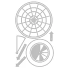 Sizzix Rainbow Wheels Vágósablon Thinlits Die Set  (1 csomag)