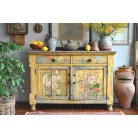 IOD Rose Botanical Transzfer fólia 12"X16" (30x40 cm) IOD Decor Transfer (8 ív)