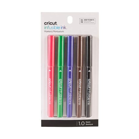 Cricut Infusible Ink tollkészlet – 5 szín, közepes hegyű (1 mm)