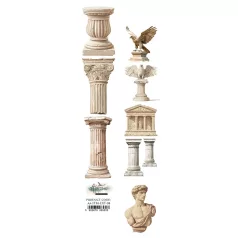   Alchemy of Art Kivágóív 30cm x 5cm In the Morning Extras to Cut (1 ív)