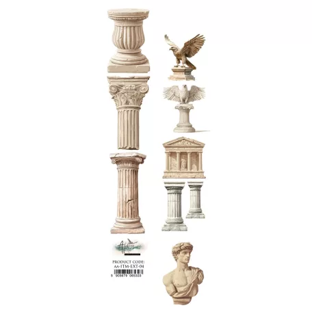 Alchemy of Art Kivágóív 30cm x 5cm In the Morning Extras to Cut (1 ív)