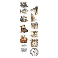   Alchemy of Art Kivágóív 30cm x 5cm In the Morning Extras to Cut (1 ív)