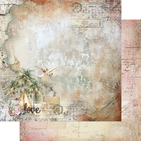 Alchemy of Art Scrapbook papírkészlet 6" (15 cm) Memories from the Trip Paper Pad (24 lap)