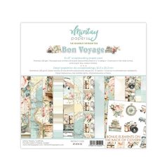   Mintay Papers Bon Voyage Scrapbook papírkészlet  Paper Pad 8" (20 cm) 24 lap