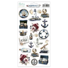   Mintay Papers Lighthouse Matrica Paper Stickers Elements  1 csomag