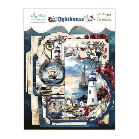 Mintay Papers Lighthouse Kivágat Paper Elements  1 csomag