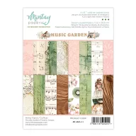   Mintay Papers Music Garden Papírkészlet  Paper Pad 6"x8" (15x20 cm) 24 lap