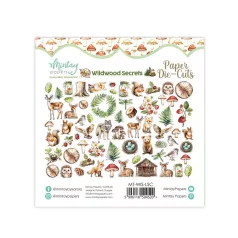   Mintay Papers Wildwood Secrets Kivágat Paper Die-Cuts  1 csomag