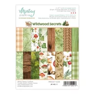   Mintay Papers Wildwood Secrets Papírkészlet  Paper Pad 6"x8" (15x20 cm) 24 lap