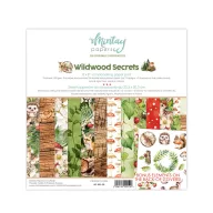   Mintay Papers Wildwood Secrets Scrapbook papírkészlet  Paper Pad 8" (20 cm) 24 lap