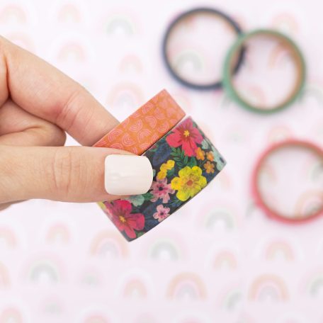 American Crafts Dekorációs ragasztószalag készlet Jen Hadfield Stardust  Washi Tape (8 db)