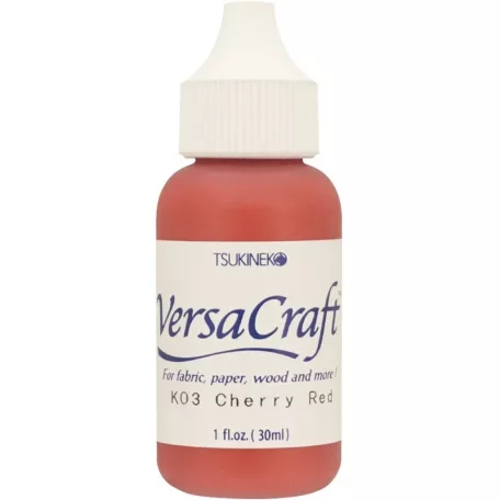 Tsukineko VersaCraft Tintapárna utántöltő Cherry Red - Reinker (1 db)